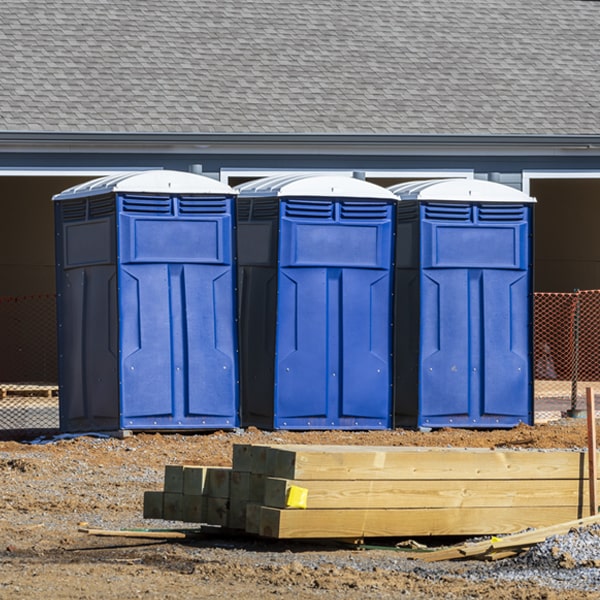 do you offer hand sanitizer dispensers inside the portable restrooms in Volta CA